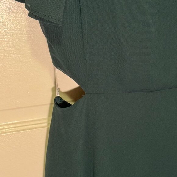 Garden Bliss Emerald Green Cutout Maxi Dress (Hemmed) - Picture 5 of 7